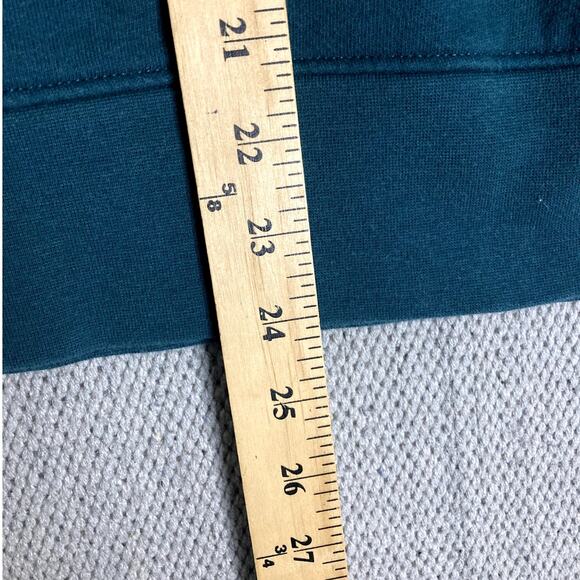 Starter G-111 NFL Hoodie Mens Large Green/Gray Philadelphia Eagles Patched Logo - Picture 12 of 15